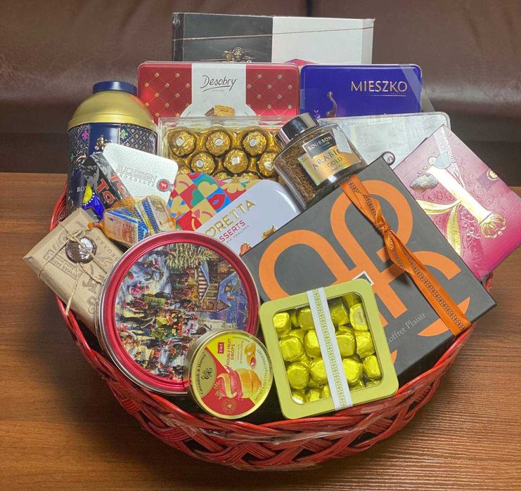 Новогодние корпоративные подарки Корзины ОПТОМ