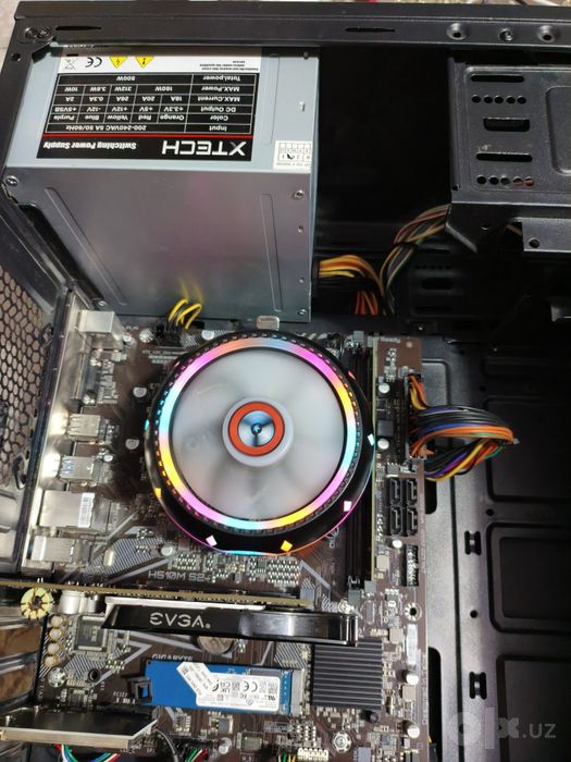 Компьютер кейс (10100f/h510/nvme ssd/gt 740/ddr4 8gb)