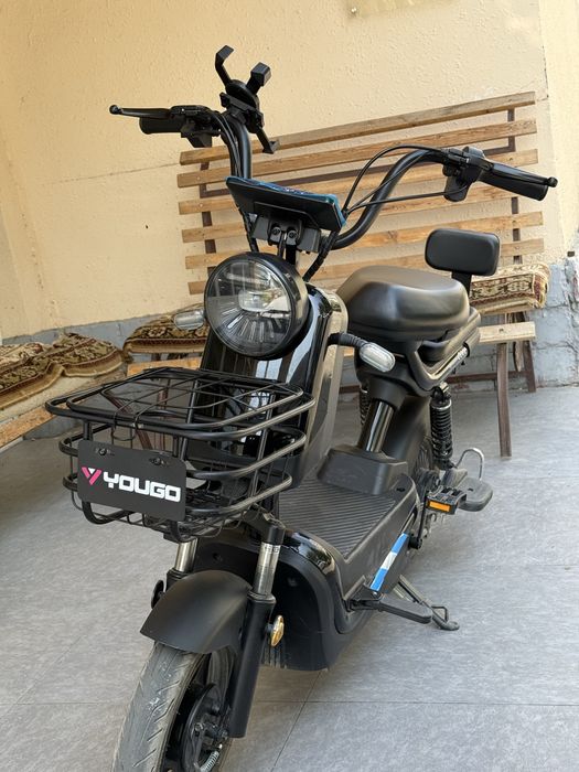 Yougo Elektro Skuter | 1 oy minilgan | Probeg 250 km | Alo holatda