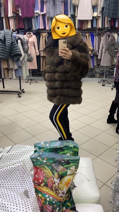 Модная Шуба из песца