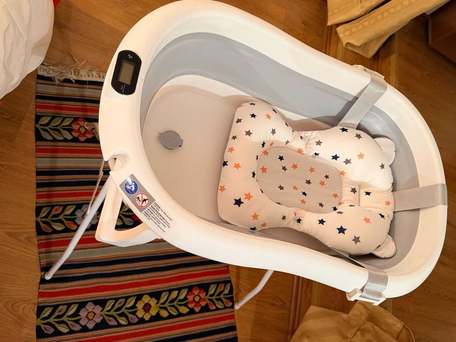 Cadița pliabila bebe Primabobo cu suport pliabil nou