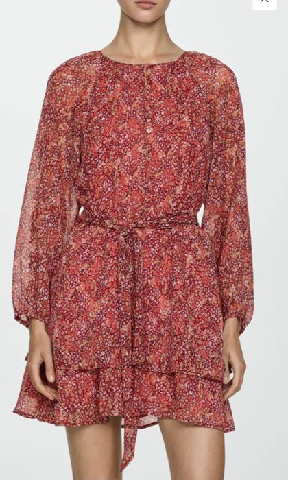 Rochie Mango print floral boho chic m