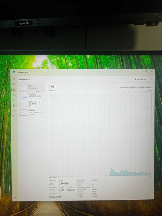 Pc Gaming / Monitor TCL 2K / I5 Gen 13 / 24 GB RAM / AMD RADEON RX 9060 XT * Krom Amanet Margeanului *