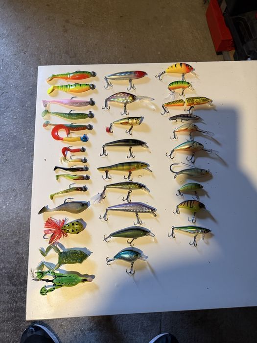 Спининг примамки нови комплект