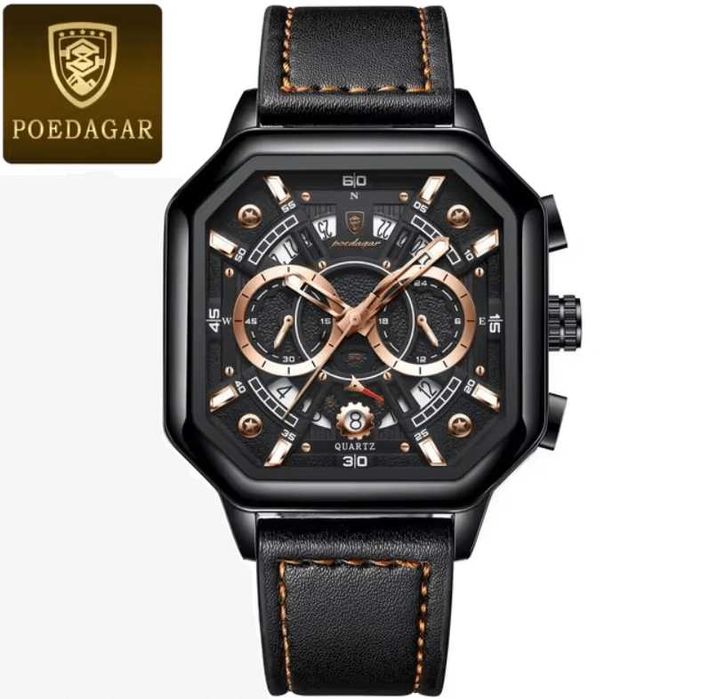 Мъжки часовник – POEDAGAR + ПОДАРЪК