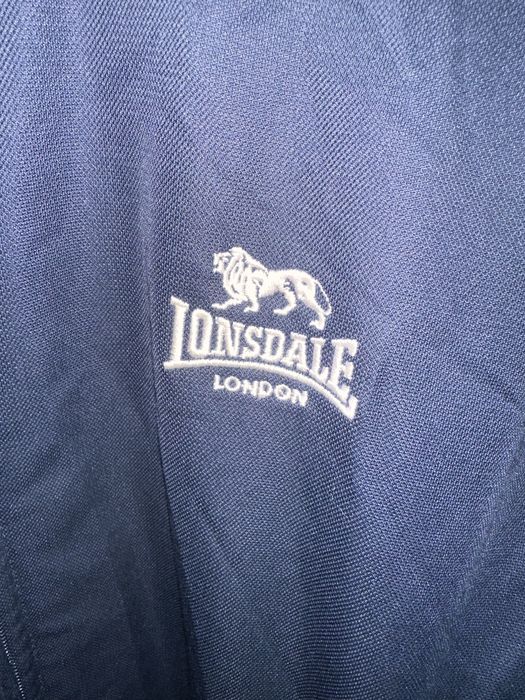 Bluză de trening Lonsdale cu fermoar de bărbați