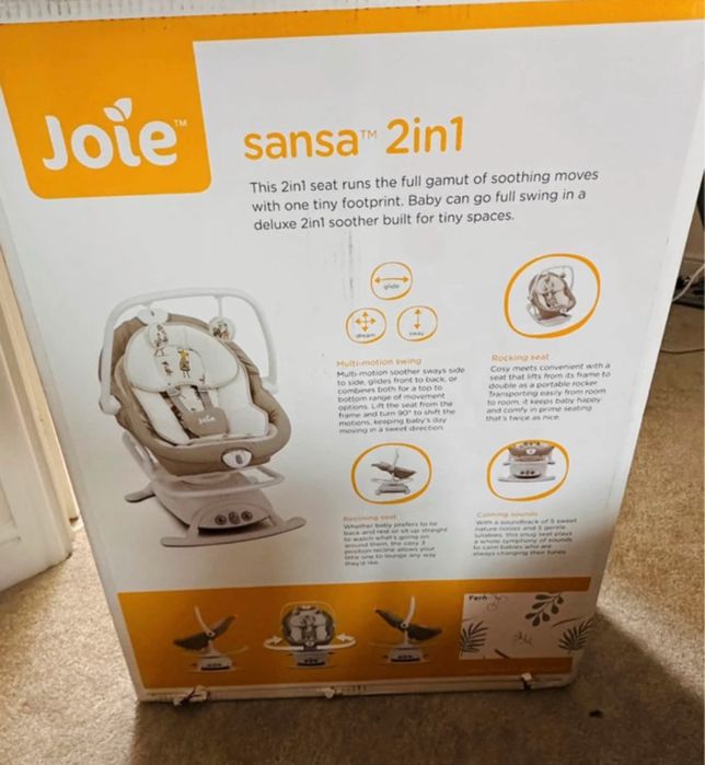 Joie Sansa 2in1 balansoar si leagan pentru bebe