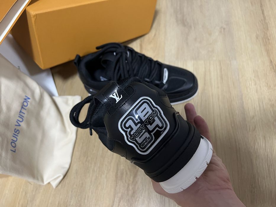 Adidasi LV Louis Vuitton SKATE Shoes Black/White 42/43