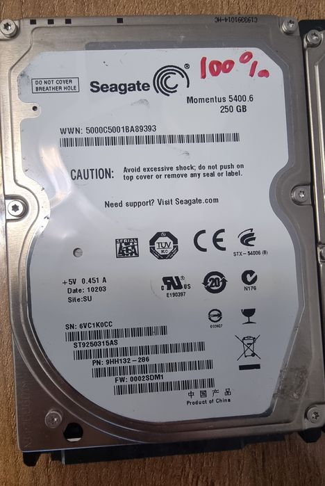 Хард диск 250 gb