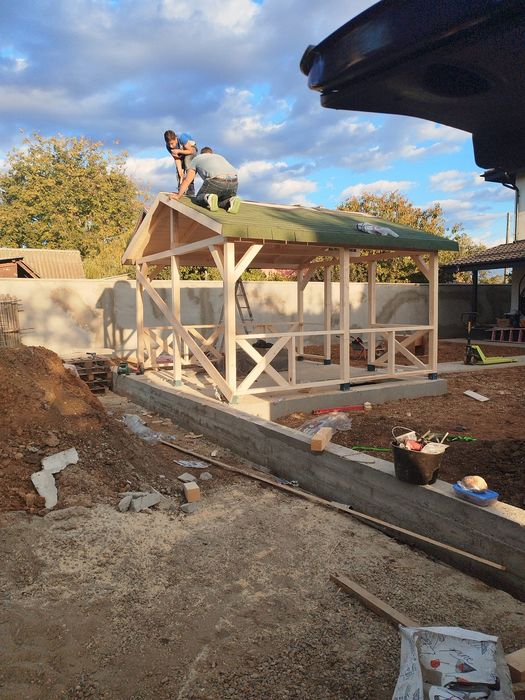 Vand terase foisoare Magazi copertine din lemn sau metal