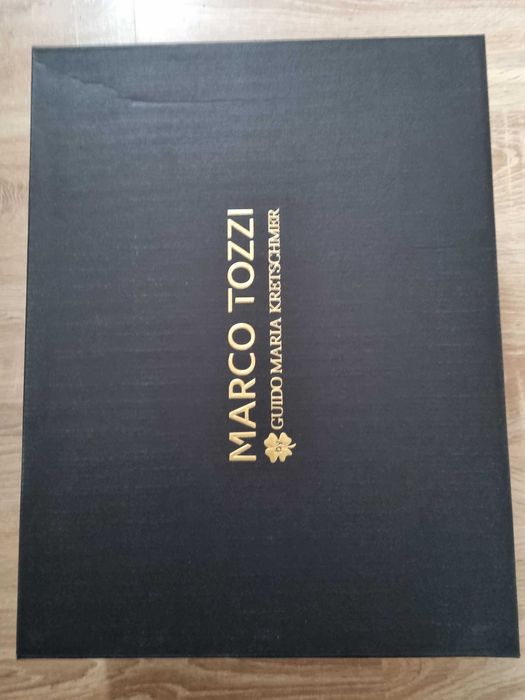 Нови италиянски кожени мъжки ботуши Marco Tozzi