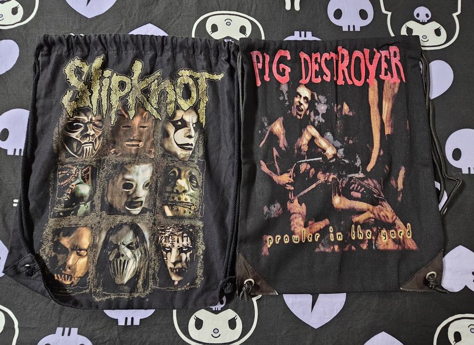 Мешки на групи/ Slipknot, Pig Destroyer