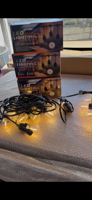 Ghirlanda Luminoasa LED Exterior 5m, 10 becuri