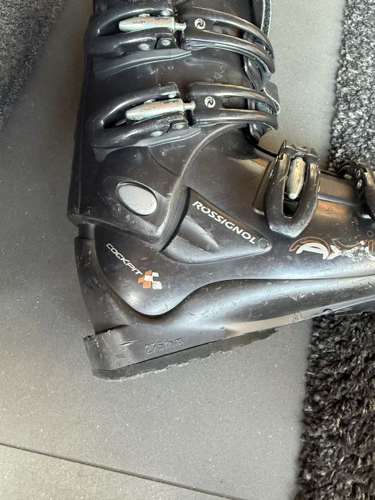 Roxy каска, маска и ски обувки Rossignol 275 mm