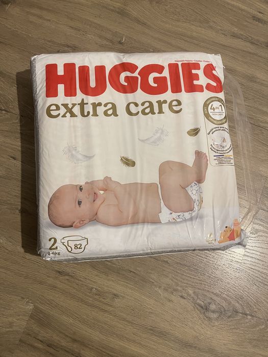 Huggies nr 2 (3-6kg) 82buc.