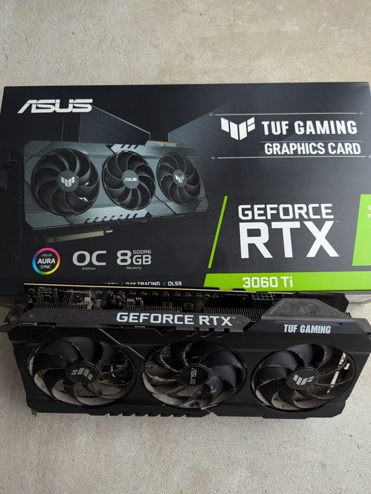 Asus RTX 3060 Ti TUF Gaming OC 8Gb