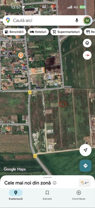 Teren intravilan 400m - Poiana, Constanța