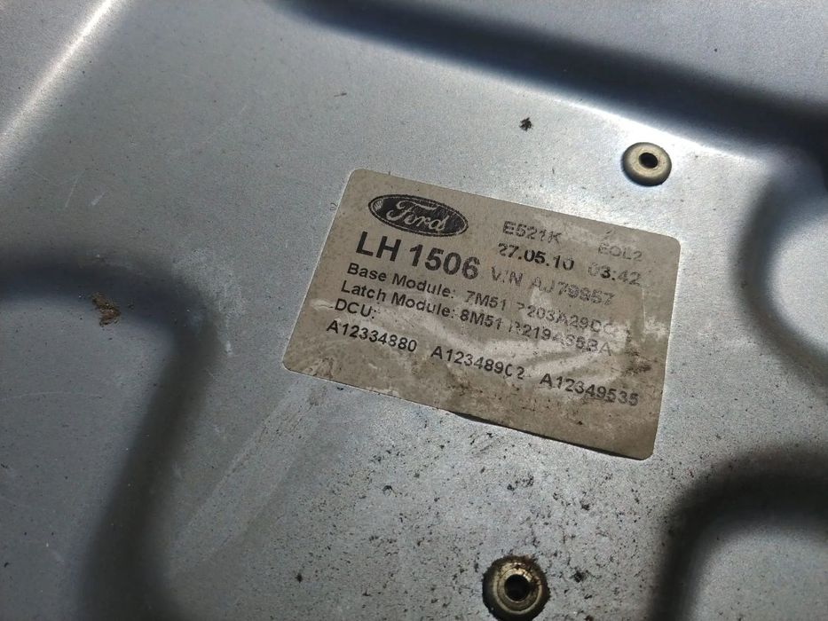 macara usa stanga fata ford kuga 1 7m51-r045h17-a