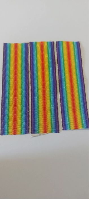 Panglică originală pentru Medalia Victoria de 12,5 cm
Pret 100 lei / b