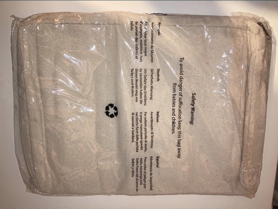 Husa/geanta pentru laptop din bumbac recilat