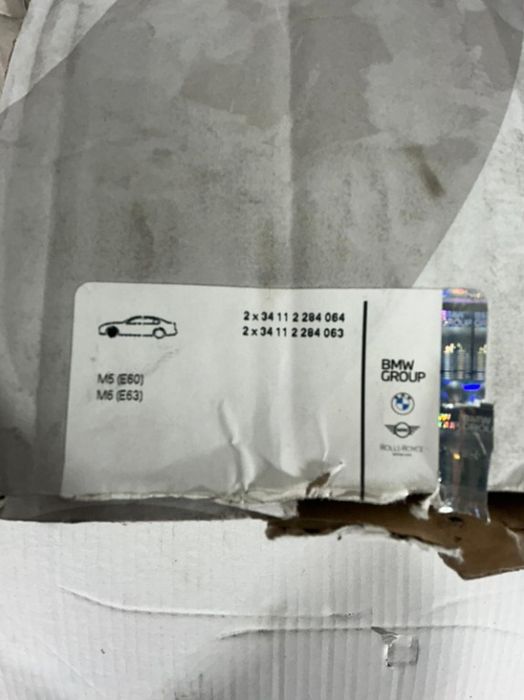 BMW M5 M6 E60 E61 E63 E64 set discuri de frana 2282805 2282806 si set