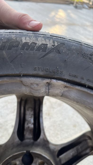 Джанти Mercedes 18цола с зимни гуми