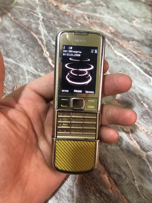 Nokia 8800 art gold carbon 1 gb