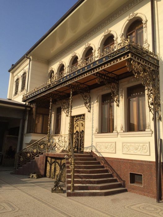 Решётки, ограды , варота, двери, навесы, козырьки, мебель.