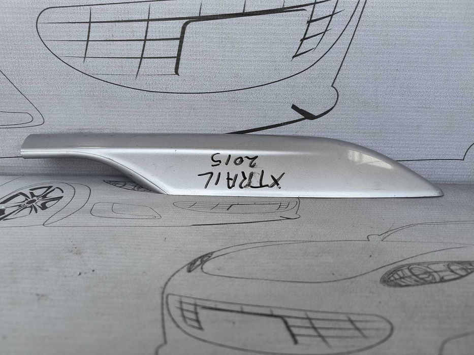 Capac Ornament Bare Plafon Spate Stanga Nissan X-Trail 2015 / 2014-2021 Cod OEM 738714CC1A (5B2)