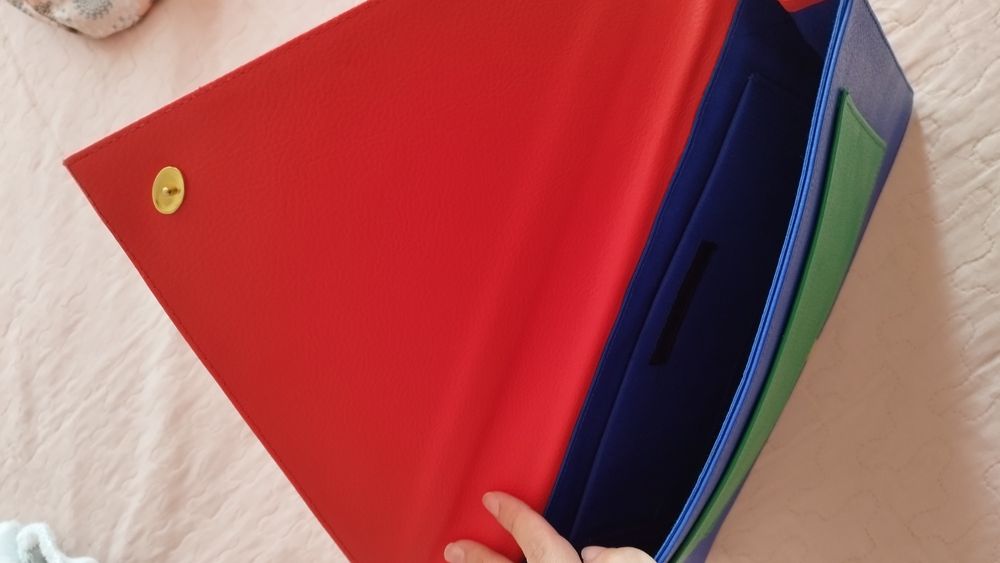 Чанта клъч Ivoire de Balmain - винтидж