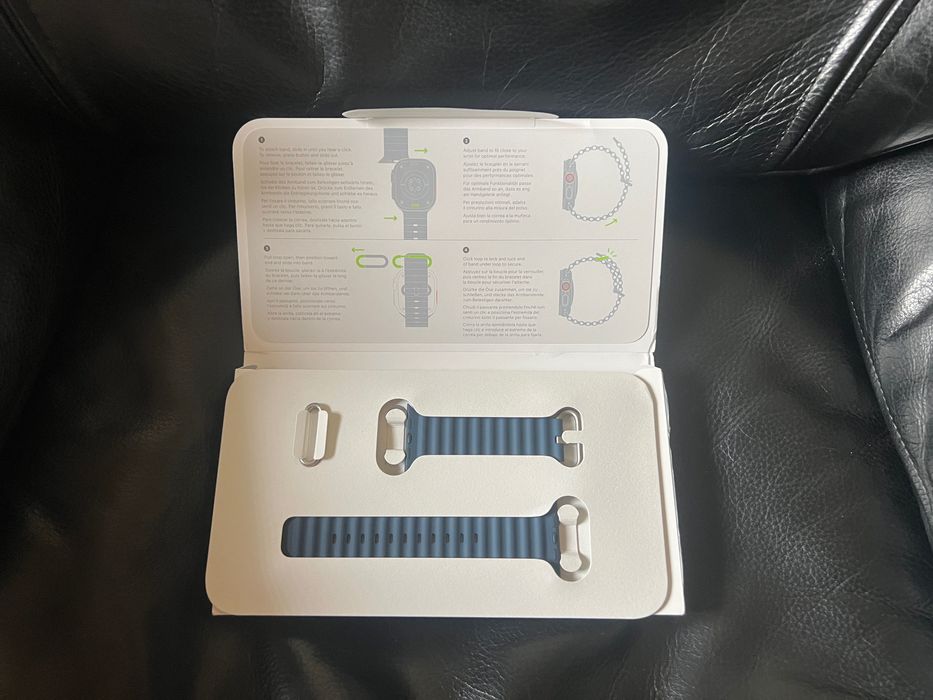 Curea Ocean Band Milanese Starlight Nike Original Apple Ultra