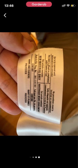 Пуховик Burberry