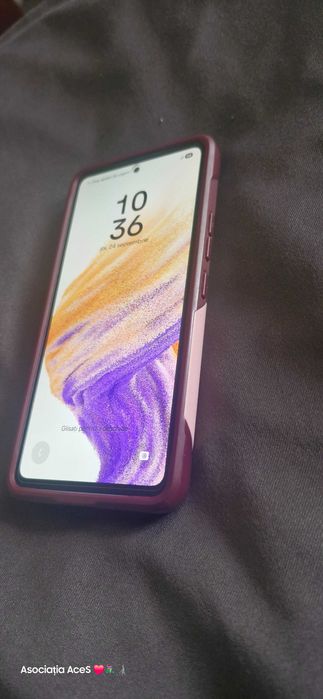 Samsung a53 5g stare ca nou , impecabil, husă, folie protectie ecran