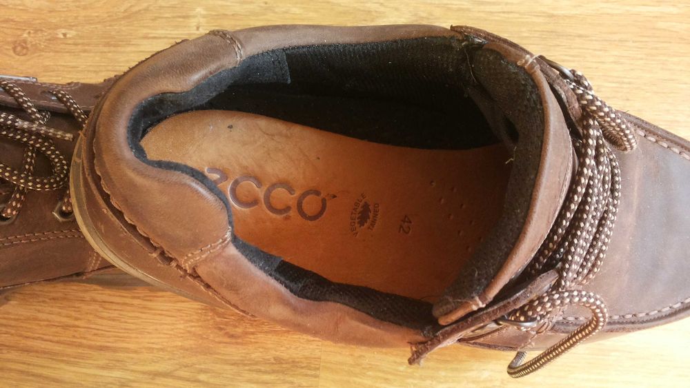 ECCO RUGGED TRACK GORE-TEX Leather Shoes  EUR 42 водонепромокаеми