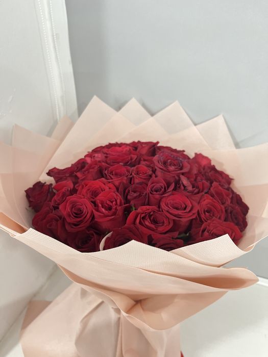 Букет красных роз!