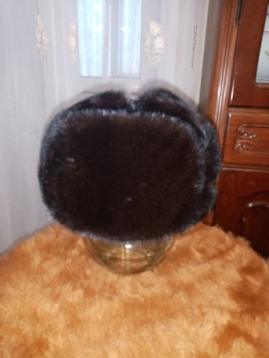 Продам шапку ушанку норковую