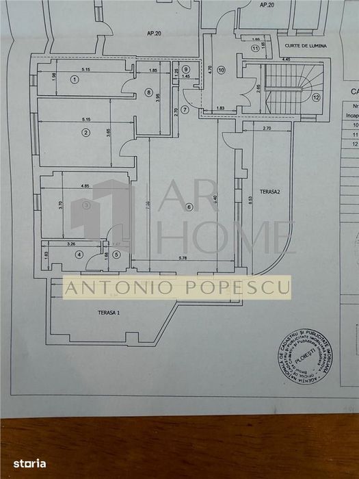 Penthouse 3 camere, 2 terase, parcare proprie, Ploiesti, ultracentral
