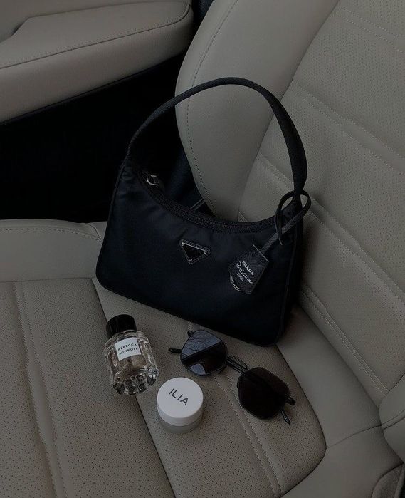 Prada Black Re-nylon Re-edition 2000 Mini-bag