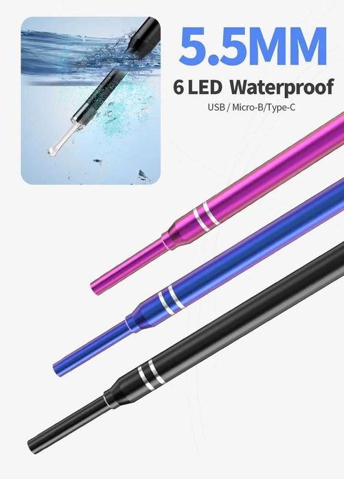 Ендоскоп/отоскоп за почистване на уши