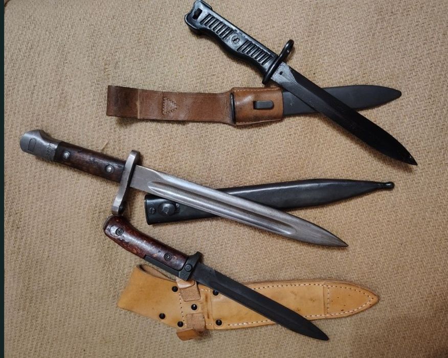 Baioneta cehoslovaca Vz.58 Mauser turceasca yugo m55