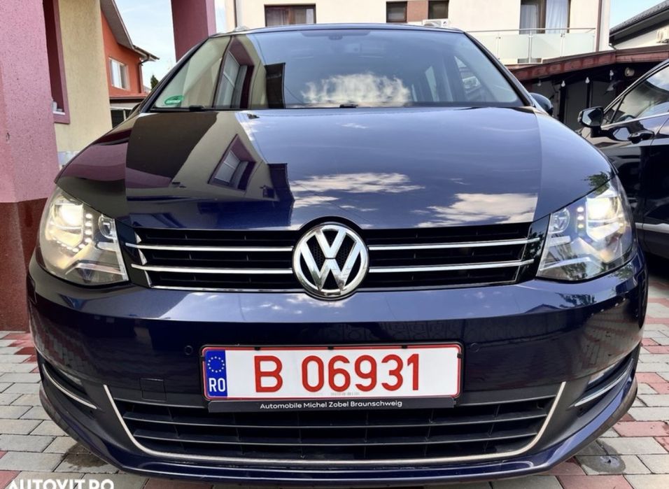Vw Sharan 2.0Tdi,7 Locuri,Full Extra,Import Recent Germania