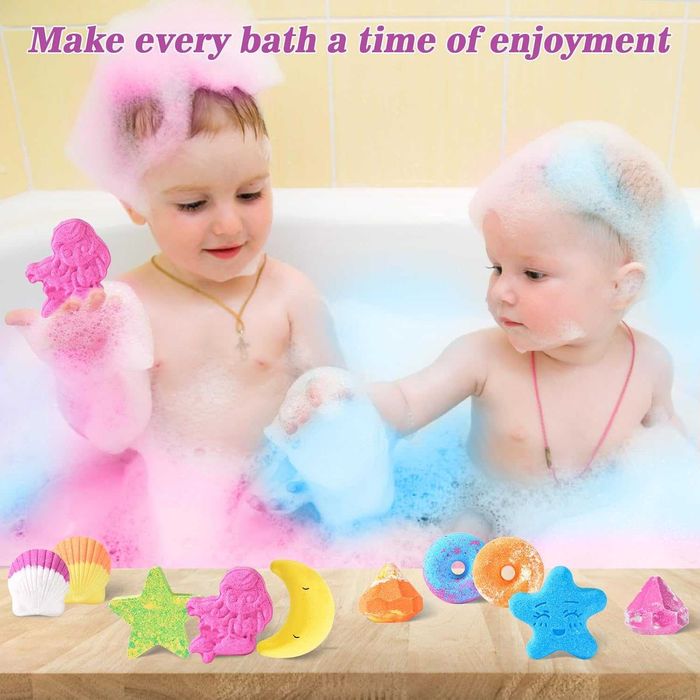 Коледен подарък: DUAIU бомбички за вана, комплект от 10 броя