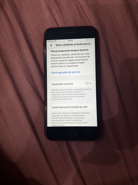 Iphone SE 2020 roșu 64 GB