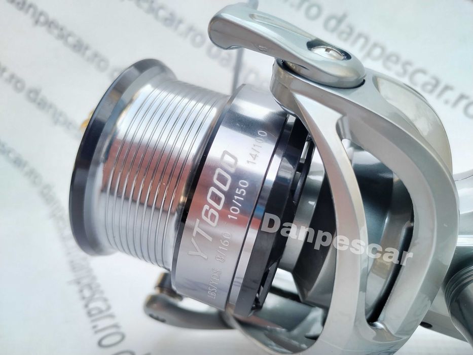 SET 4 Mulinete SAIMINO YT6000 Long Cast crap si feeder 0,25mm/200m