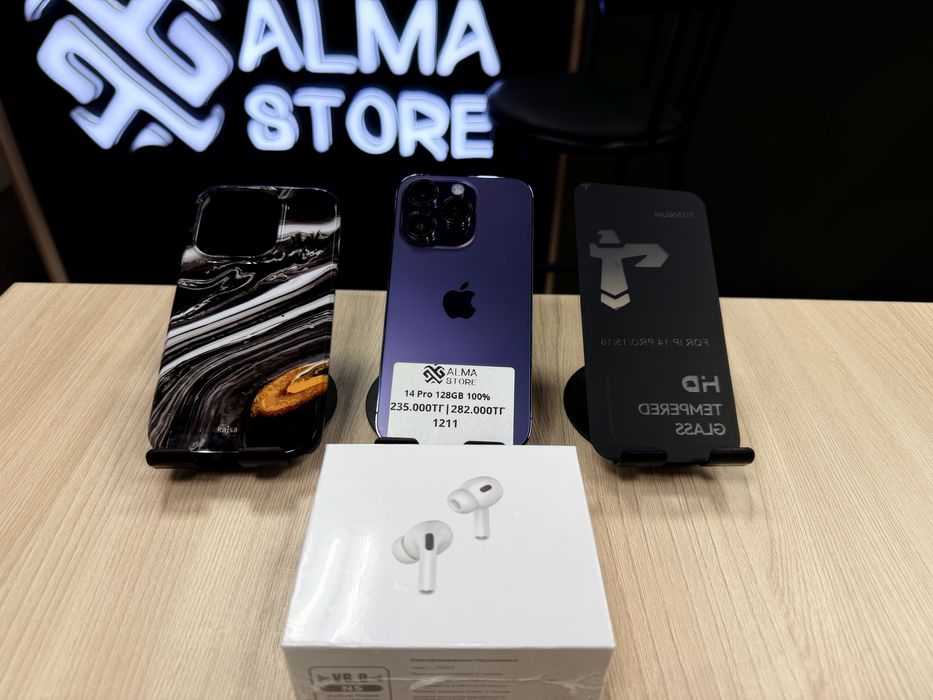 Айфон 14 Про 128ГБ 100%/iPhone 14 Pro 128GB 100%