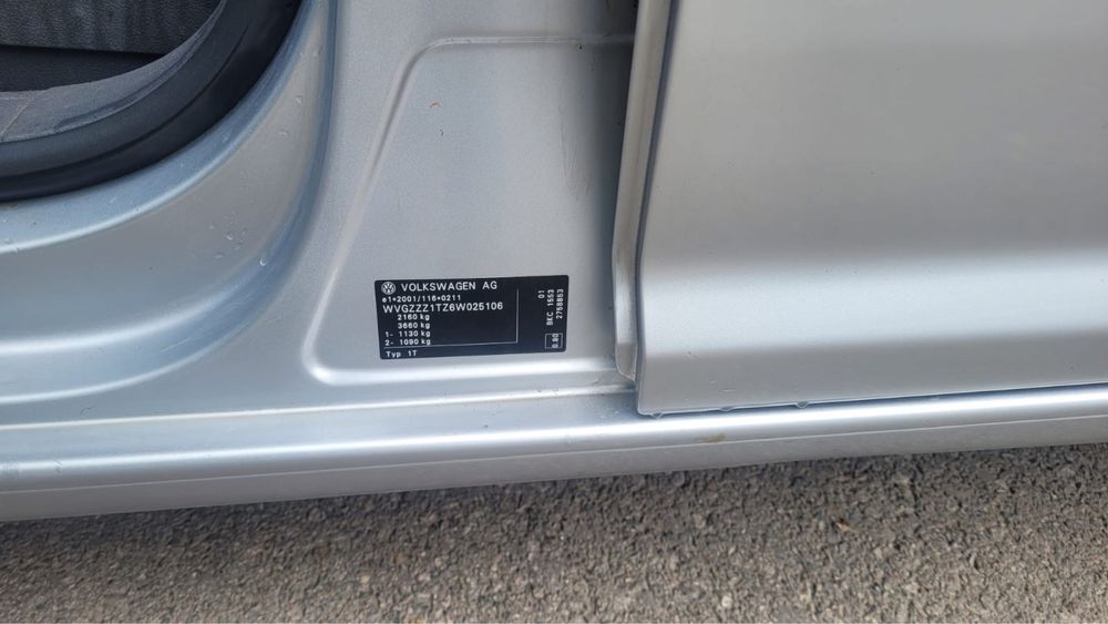 Volkswagen touran 1.9 tdi