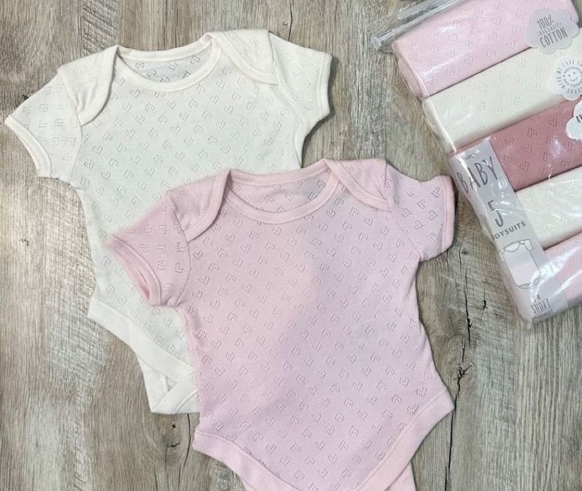 Бодики (очень мягкие) на малышку, George (Англия), 6-9 месяцев (70 см)