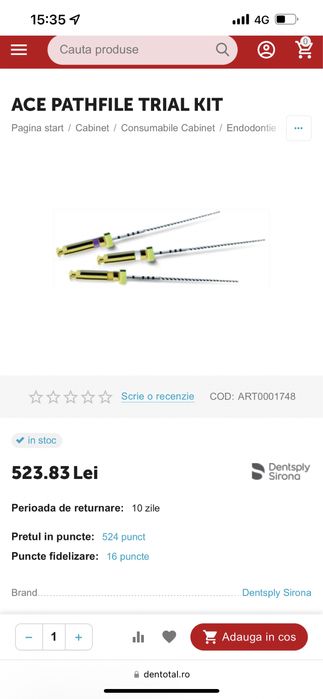 Ace PATHFILE Dentsply Maillefer