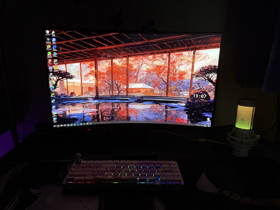 PC Gaming RTX 4070 ryzen 7 5700x3RD 32 gb ram 1 tb +Monitor 2k 180hz