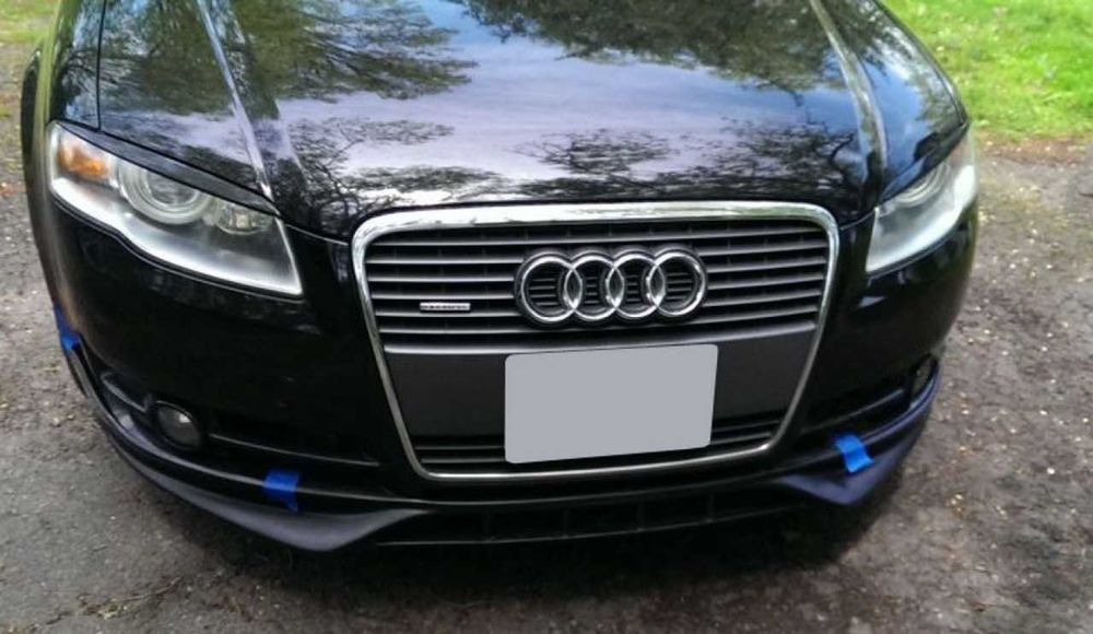 Prelungire lip spoiler bara fata Audi A4 B7 aspect SLINE S LINE S4 RS4
